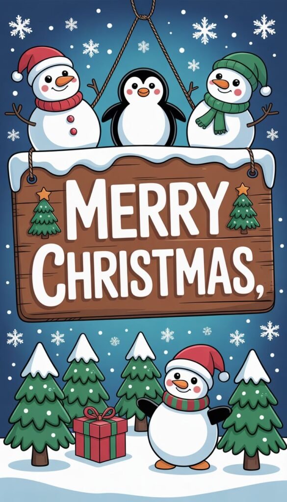 Merry Christmas Sign