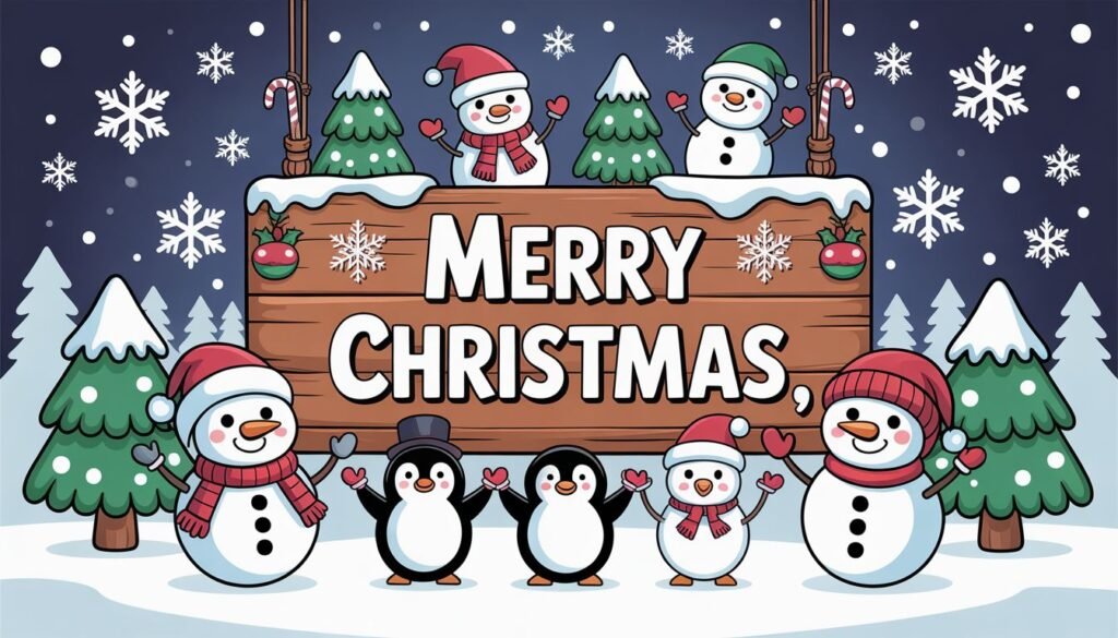 Merry Christmas Sign