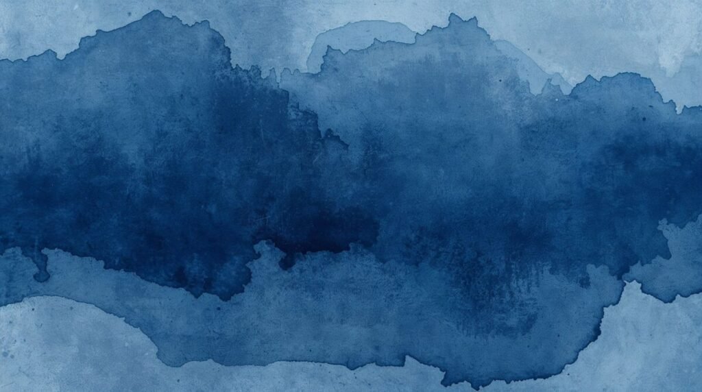 Artistic Navy Blue Watercolor Painting Wallpaper