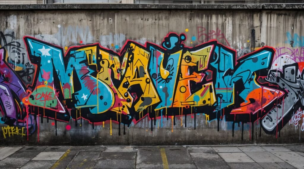 Colorful Complex Wildstyle Street Art