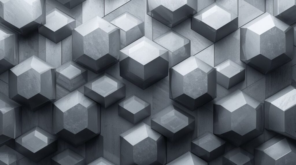 Gray Wallpaper - Abstract Geometric Pattern