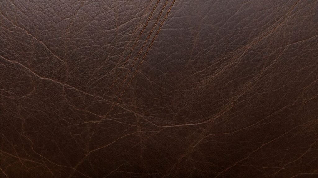 Rich Dark Brown Leather Texture Wallpaper HD