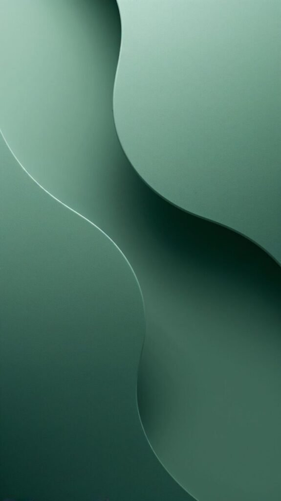 Vertical matte textured dark green phone wallpaper for mobile