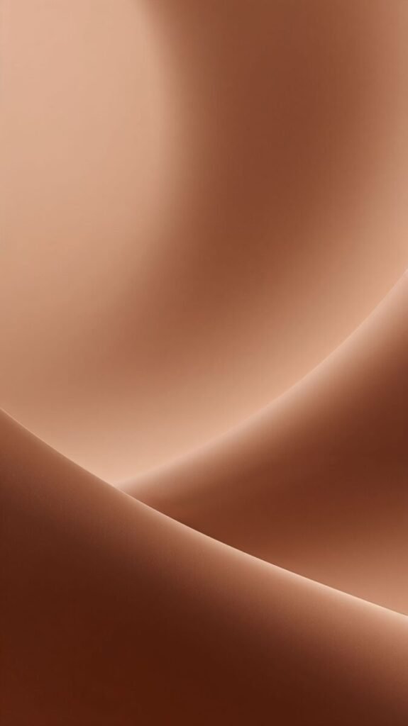 Minimalist Brown Gradient Background Vertical Design