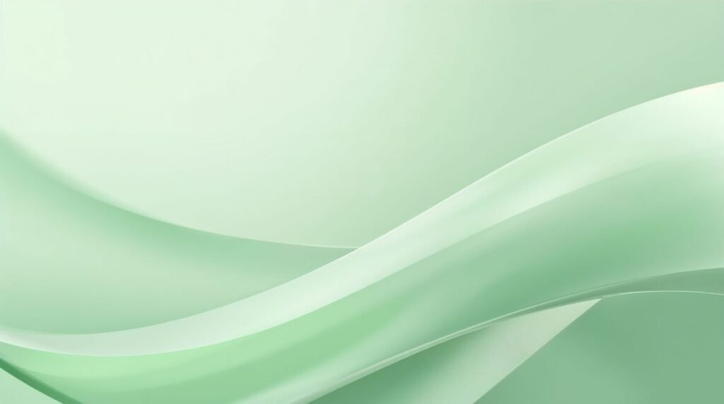 Soft pastel green minimalist desktop wallpaper