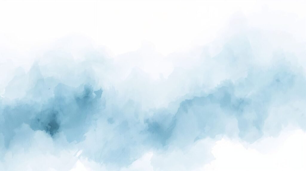 Blue and White Wallpaper - Serene Watercolor Background