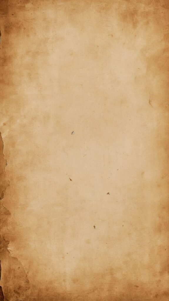 Worn Vintage Brown Paper Vertical Wallpaper