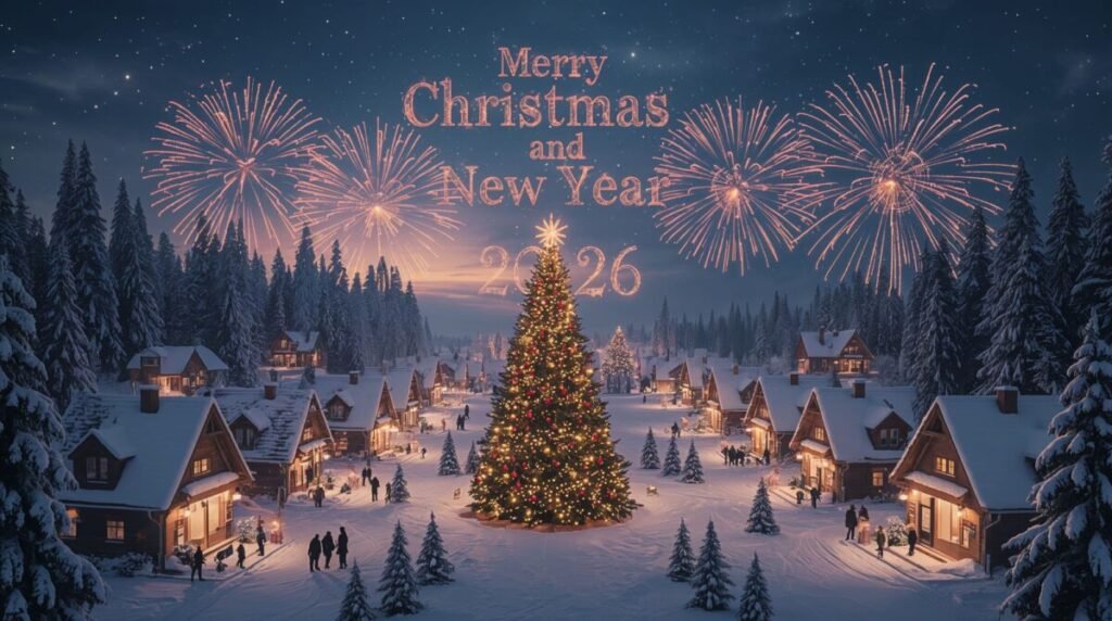 Merry Christmas And Happy New Year 2026