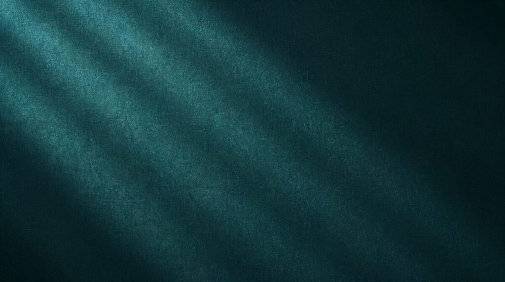Intricate Dark Teal Textile Pattern Wallpaper