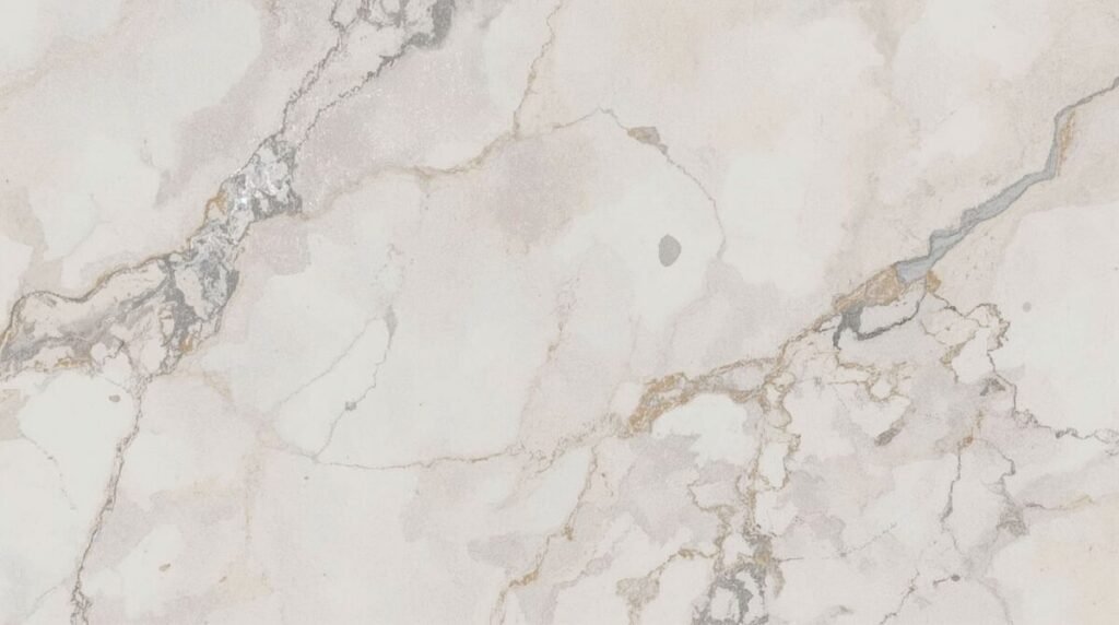 Grey Matte Marble Wallpaper with Subtle Veining