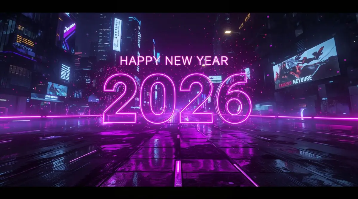 Happy New Year 2026 Wallpaper Free Download