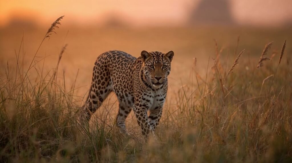 Final Leopard image with distinctive dark spots and rich golden fur