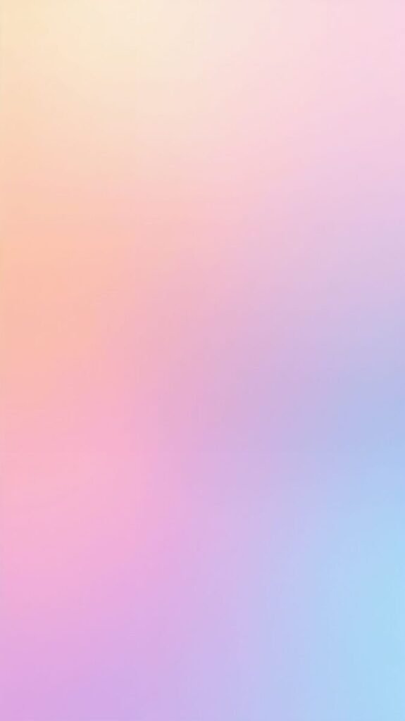 Smooth pastel color transition wallpaper