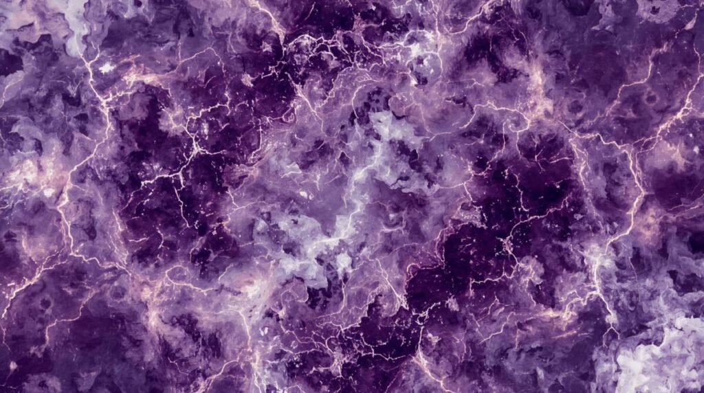Wide Shot of Amethyst Marble Wallpaper