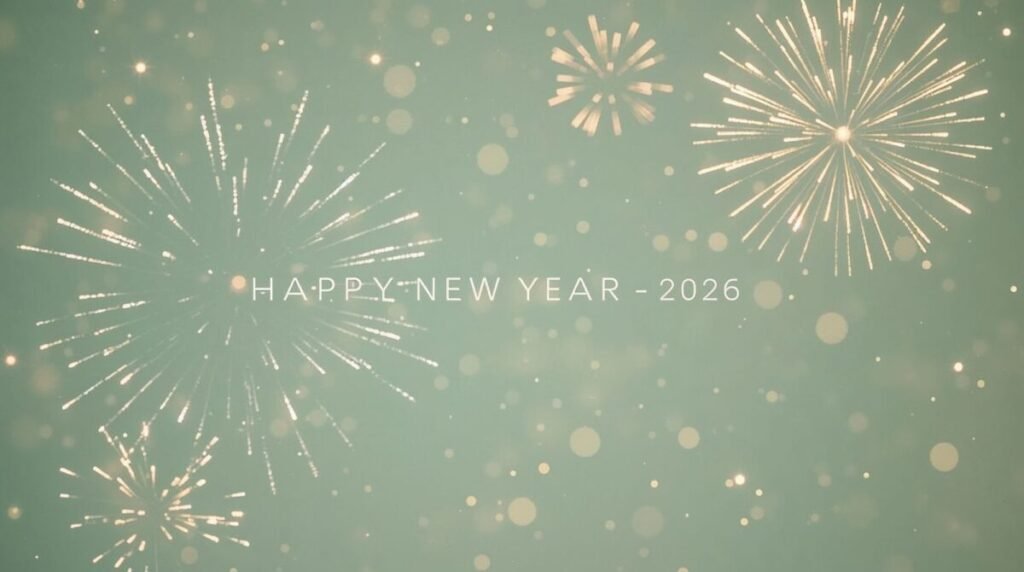 Ultra HD 2026 New Year Sage Green Aesthetic