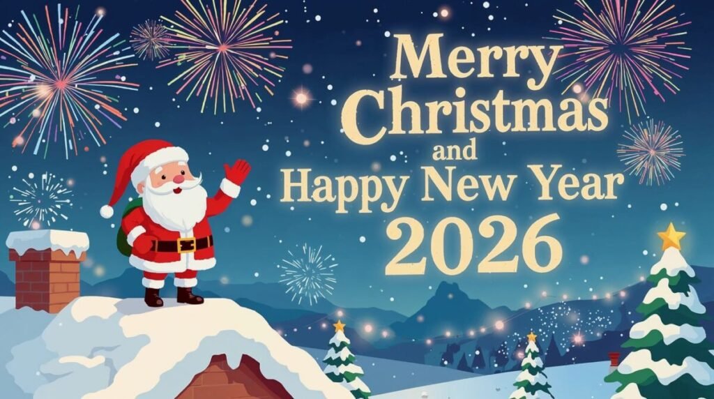 Merry Christmas And Happy New Year 2026