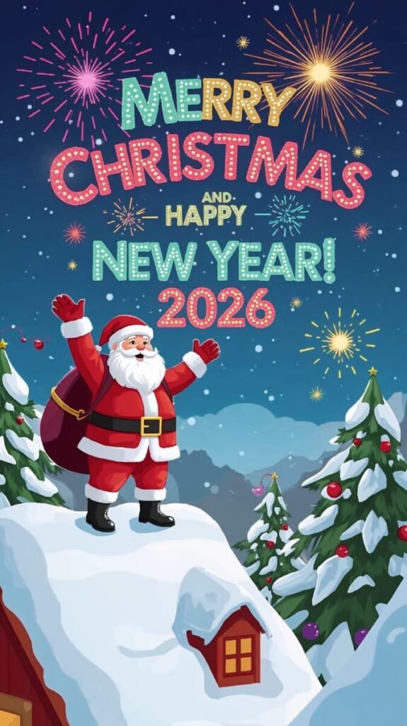 Merry Christmas And Happy New Year 2026