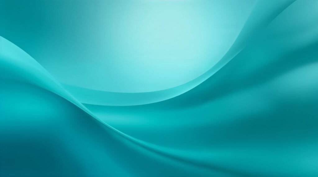 Radiant Teal Gradient Background with Soft Glow