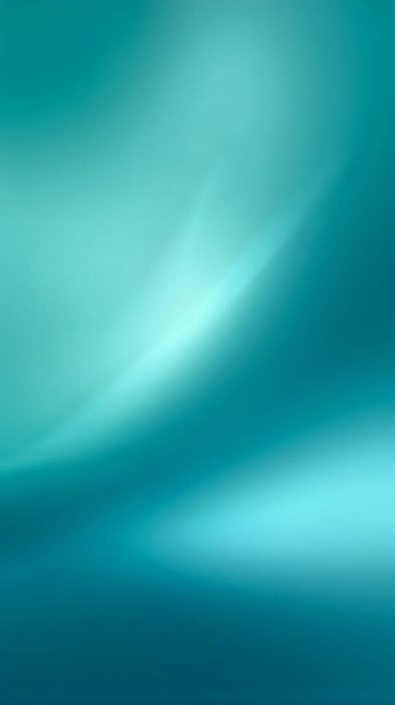 Vibrant Teal Gradient Wallpaper with Glowing Core