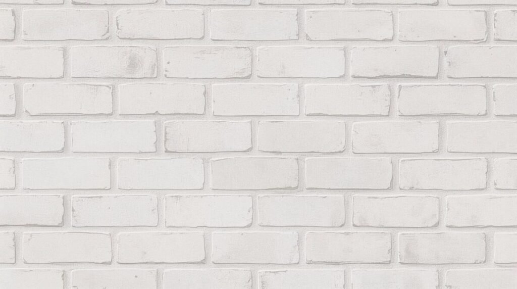 Worn Whitewashed Brick Wallpaper Background